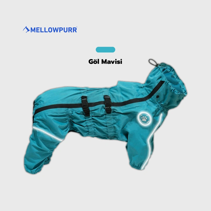MellowPurr Ventura Yağmurluk – Profesyonel Dış Mekan Koruması