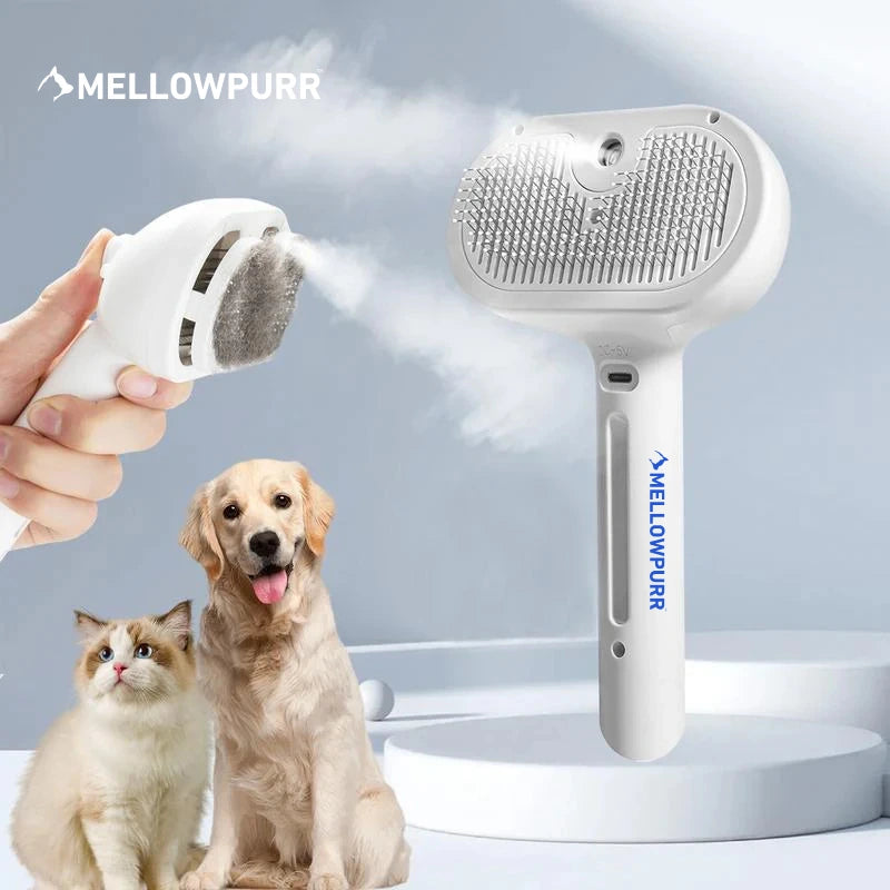 MellowPurr Akıllı Tüy Temizleme Fırçası – Tek Tuşla Tüy Temizliği