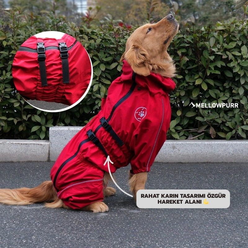 MellowPurr Ventura Yağmurluk – Profesyonel Dış Mekan Koruması