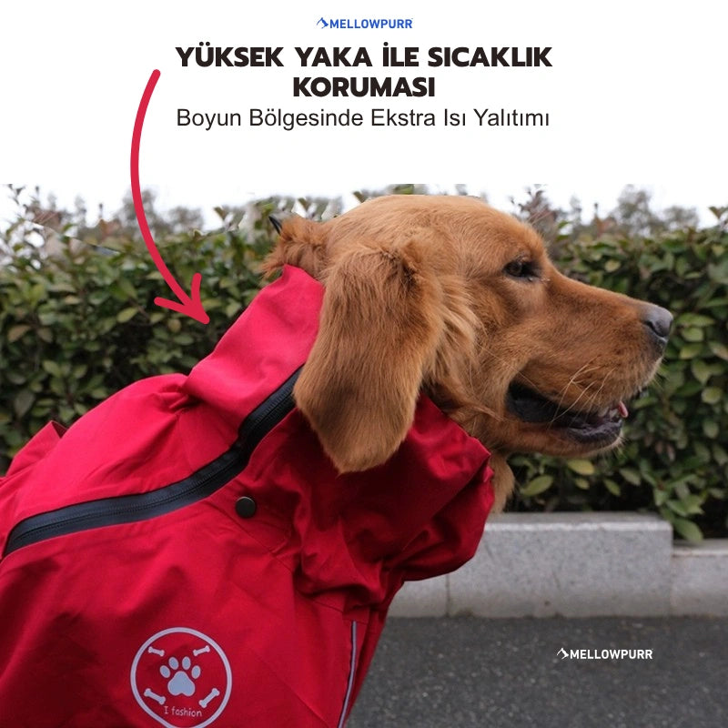 MellowPurr Ventura Yağmurluk – Profesyonel Dış Mekan Koruması