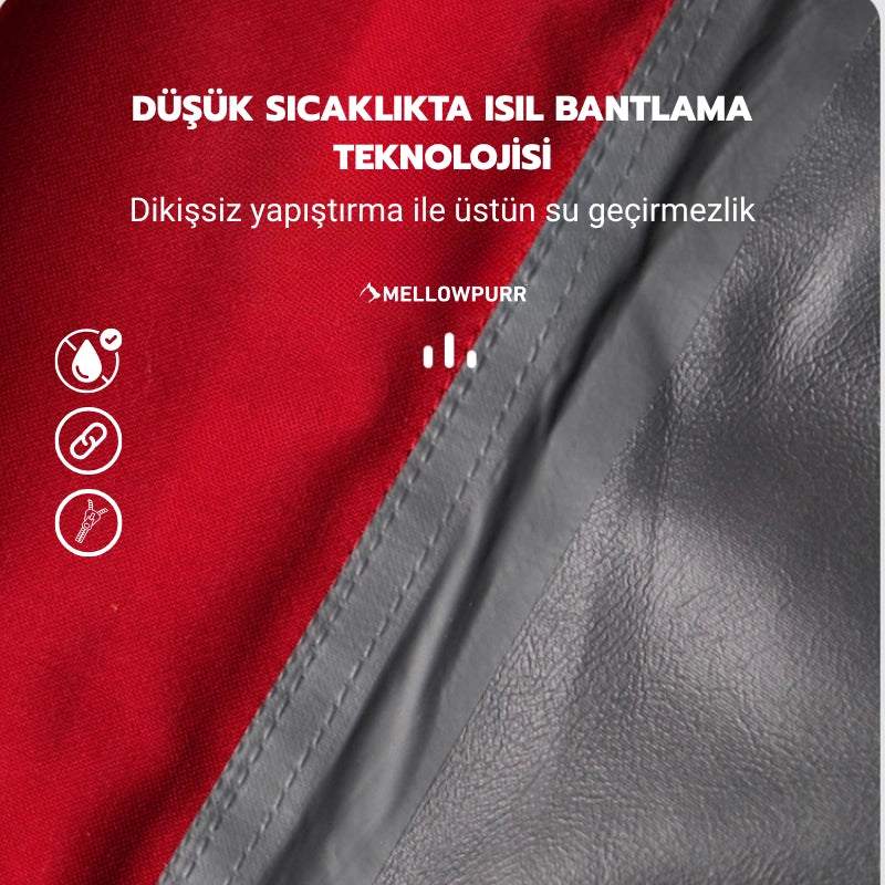 MellowPurr Ventura Yağmurluk – Profesyonel Dış Mekan Koruması