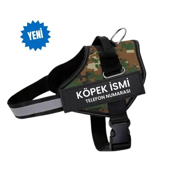 MellowPurr Özelleştirilebilir No Pull Köpek Tasması