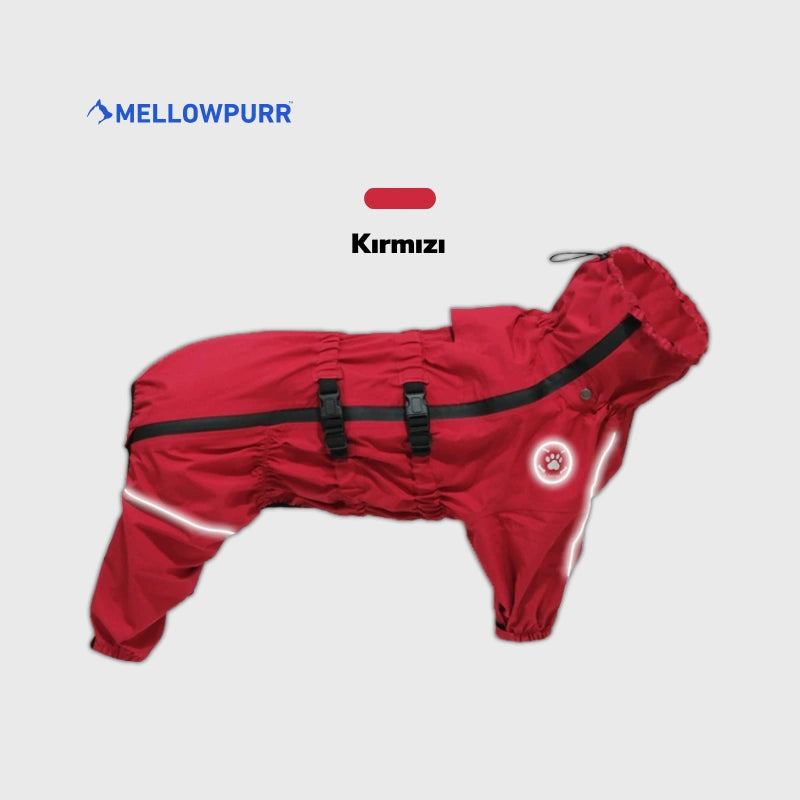 MellowPurr Ventura Yağmurluk – Profesyonel Dış Mekan Koruması
