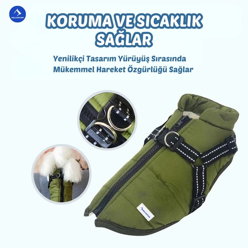 Mellowpurr Su Geçirmez Köpek Montu