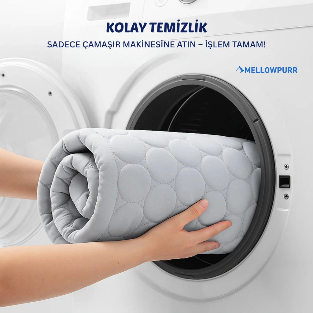 MellowPurr Soğutucu Mat | ChillTech Edition -  4 Mevsim Akıllı Konfor