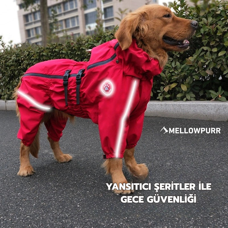 MellowPurr Ventura Yağmurluk – Profesyonel Dış Mekan Koruması